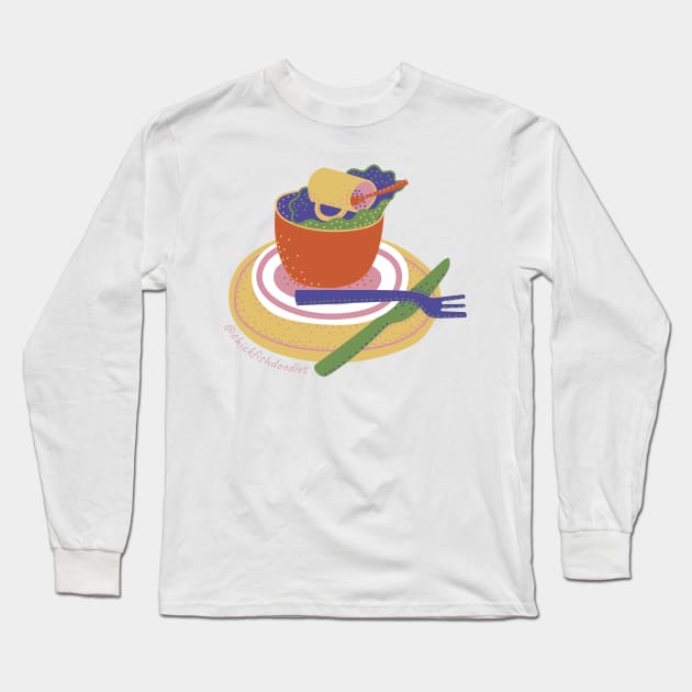 Dishes Long Sleeve T-Shirt by chickfish